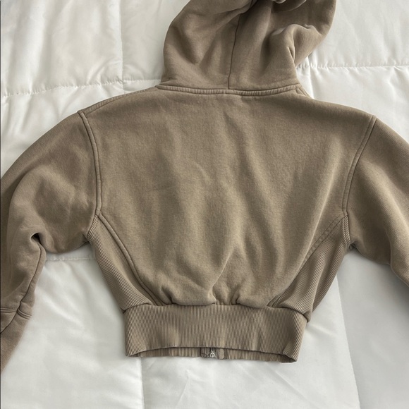 Oner Active Tan Cropped Hoodie - Picture 2 of 2